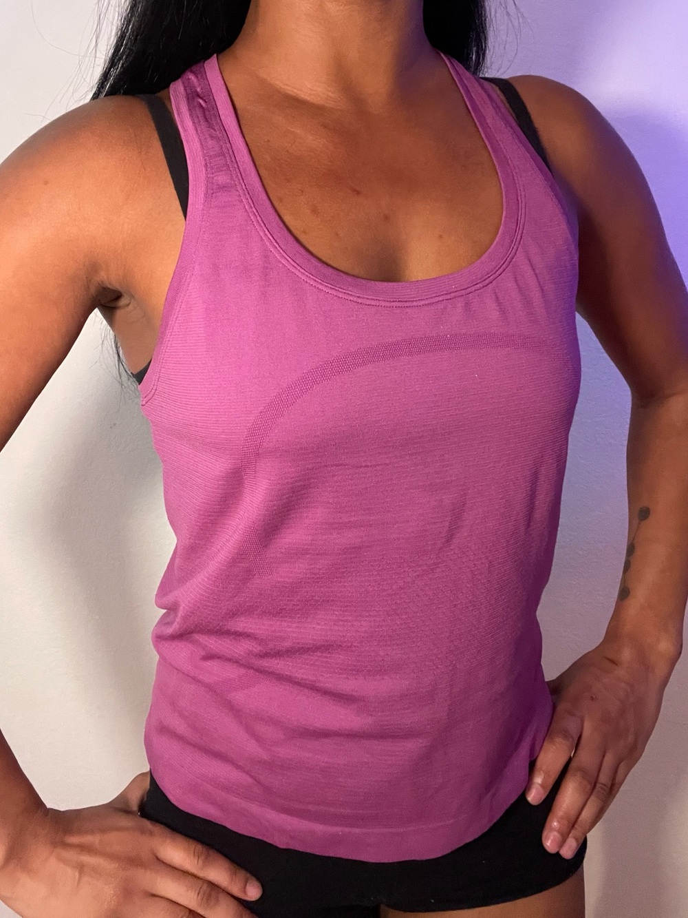 💜 Lululemon Purple Racerback Workout Tank
